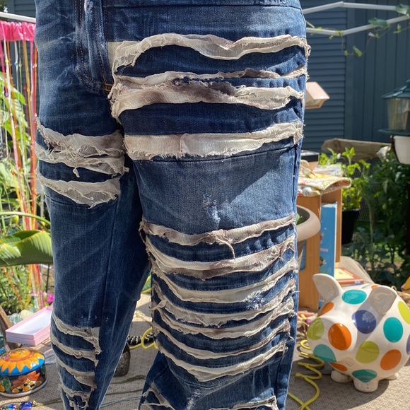 111-UR Powerful ❤️~JUSTCAVALLI-Shredded Luxury - Picture 14 of 15